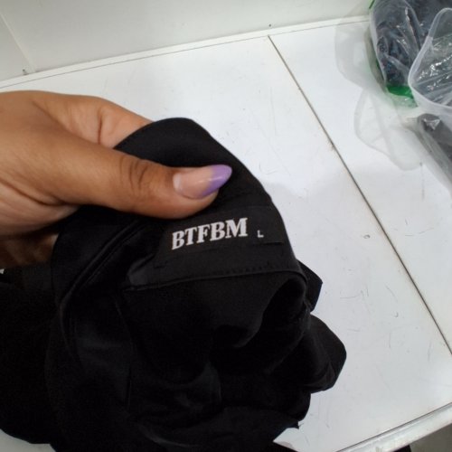 WOMEN'S BTFBM DRESSES SHORT SLEEVE LAPEL - LARGE - BLACK image 2