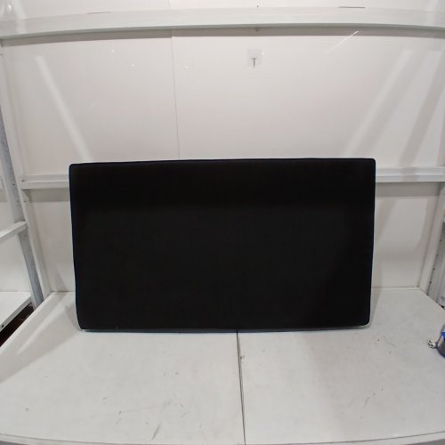 BLACK UPHOLSTERED OUTDOOR SEAT CUSHION - 45.5" X 26" X 5" - BLACK image 3
