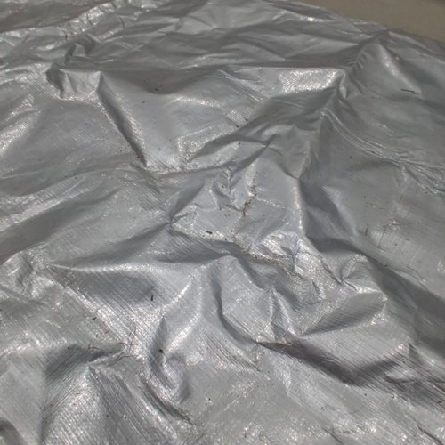 ALL PURPOSE REVERSIBLE POLYTARP - TEAR AND WEATHER RESISTANT - 20FTX20FT - BROWN AND SILVER image 3