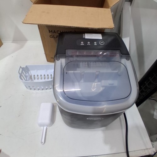 EUHOMY COUNTERTOP ICE MAKER - MAKES 26LBS/DAY - 115V - BLACK (MODEL: IM-06D) image 3