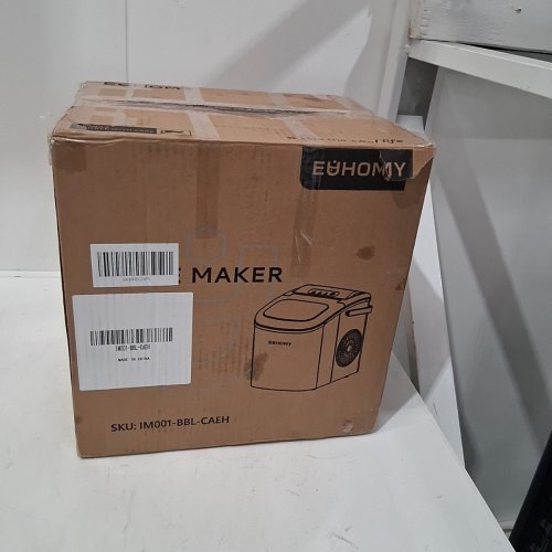 EUHOMY COUNTERTOP ICE MAKER - MAKES 26LBS/DAY - 115V - BLACK (MODEL: IM-06D) image 5