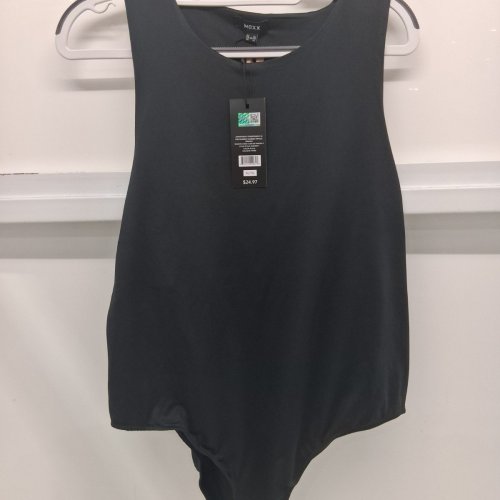 WOMEN'S MEXX SLEEVELESS BODYSUIT - EXTRA LARGE - BLACK (MODEL:MLR0017) image 2
