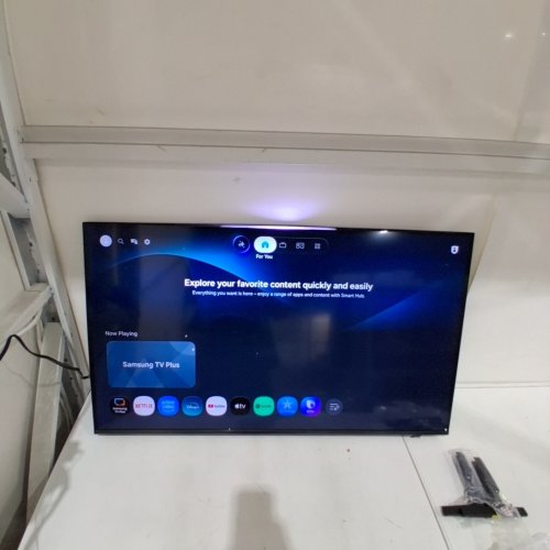 SAMSUNG 4K MINI LED SMART TV WITH HDR, PURE COLOR SPECTRUM, GAMING HUB & DOLBY 2.0 - 43" - BLACK (MODEL: UN43M70HAFXZC) image 2