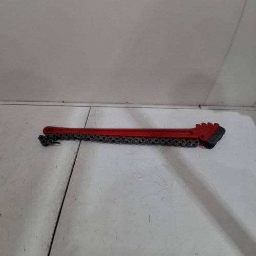 ZRGGEA HEAVY-DUTY CHAIN PIPE WRENCH - 36" - RED/BLACK image 3
