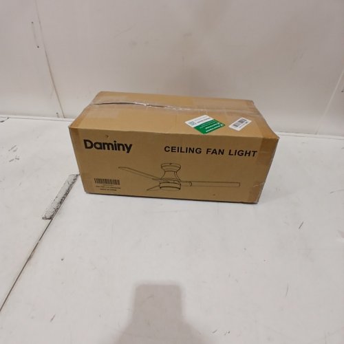 DAMINY CEILING FAN LIGHT - BLACK (MODEL: FJ1039A-3C42-B2) image 5