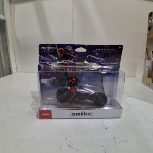NINTENDO METROID AMIIBO FIGURE (STYLE: SAMUS & VI-O-LA) image 2