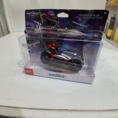 NINTENDO METROID AMIIBO FIGURE (STYLE: SAMUS & VI-O-LA) image 5