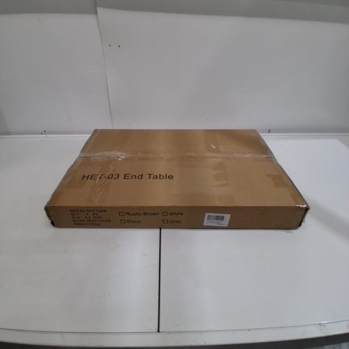 CARB ROUND END TABLE - 13.7" X 13.7" X 24" - BLACK (MODEL: HET-03) image 5