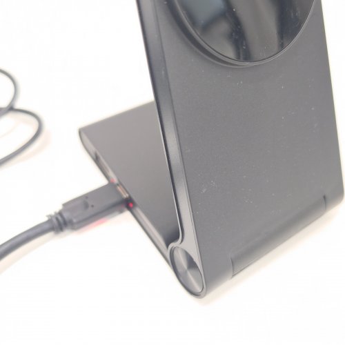 JUST WIRELESS 3-IN-1 FOLDABLE DESKTOP MAGNETIC CHARGING STATION FOR APPLE & ANDROID DEVICES - BLACK (MODEL: 04097-V) image 3