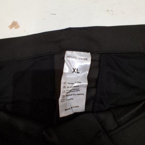 TUREFACE MEN'S CASUAL CLASSIC GOLF PANTS - EXTRA LARGE - BLACK image 3