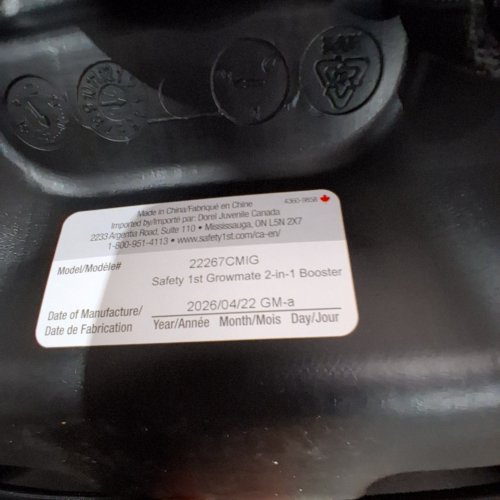 SAFETY 1ST GROWMATE 2-IN-1 BELT POSITIONING BOOSTER CAR SEAT - GREEN (MODEL: 22267CMIG) image 2