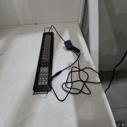 AQUARIUM PLANT FULL SPECTRUM LED LIGHT 12W - 18" TO 29" - BLACK image 3