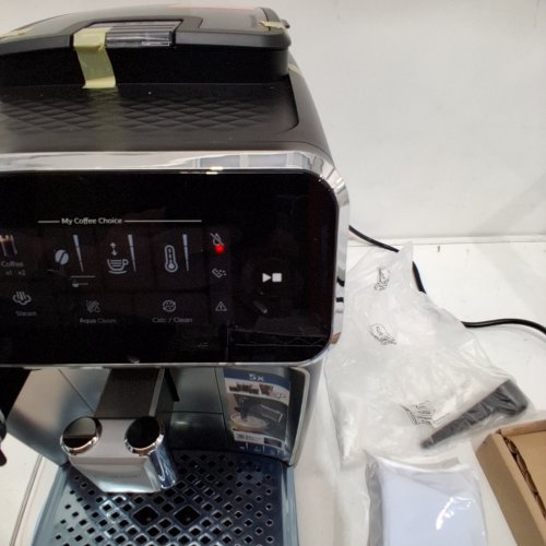 PHILIPS 3300 SERIES FULLY AUTOMATIC ESPRESSO MACHINE WITH INTUITIVE TOUCH DISPLAY & CLASSIC MILK FROTHER - BLACK/CHROME - (MODEL: EP3326/90) image 2