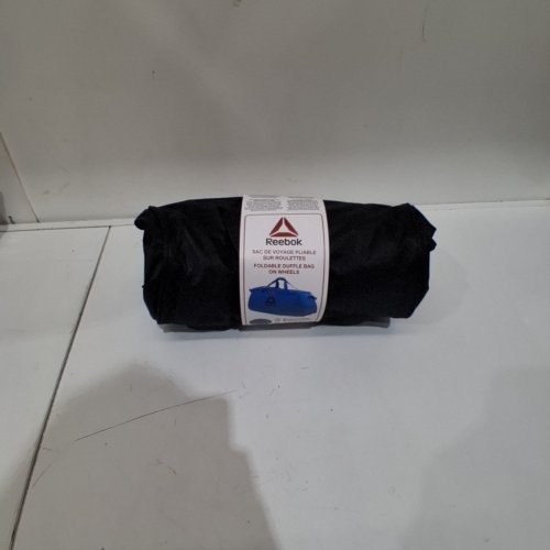REEBOK FOLDABLE ROLLING DUFFLE BAG ON WHEELS - 125 L - BLACK (MODEL: DUFW5001RB) image 3