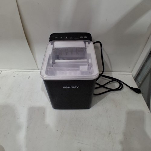 EUHOMY SELF-CLEANING BULLET COUNTERTOP PORTABLE ICE MAKER WITH ICE SCOOP - MAKES 27LB PER DAY - BLACK (MODEL: IMB1008CA-UL) image 3