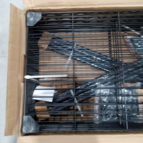 REIBII 6-TIER ADJUSTABLE METAL WIRE RACKS FOR KITCHEN PANTRY BASEMENT - 75" X 18" X 36" - BLACK (MODEL: RBBT6LM90L45W) image 4