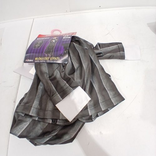 3PC WOMENS RUBIES WEDNESDAY ADDAMS NEVERMORE ACADEMY SCHOOL UNIFORM COSTUME - SMALL (4-6) image 2