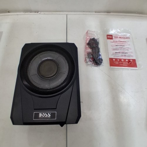 BOSS LOW PROFILE AMPLIFIED SUBWOOFER | 1000W | 10" - BLACK (MODEL: BASS10) image 2
