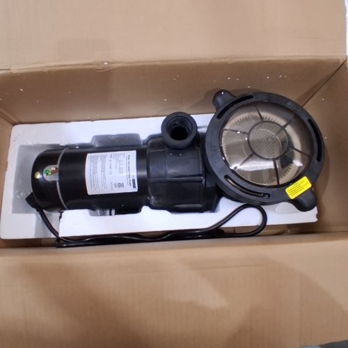VIVOHOME 1.5 HP 5400 GPH POWERFUL ABOVE GROUND SWIMMING POOL PUMP WITH STRAINER BASKET 115V -24.4" -BLACK (MODEL: VH513) image 2