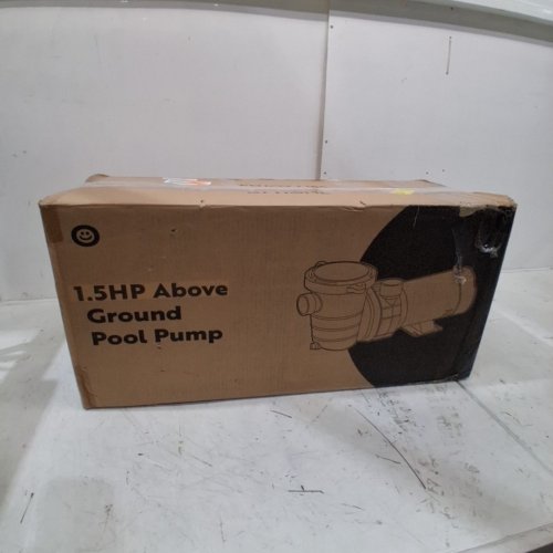 VIVOHOME 1.5 HP 5400 GPH POWERFUL ABOVE GROUND SWIMMING POOL PUMP WITH STRAINER BASKET 115V -24.4" -BLACK (MODEL: VH513) image 7