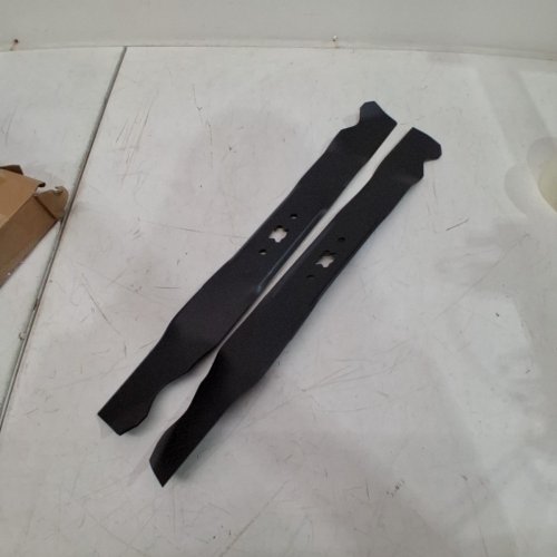 2PC AUTSURLES LAWN MOWER MULCHING BLADES - 42" image 2