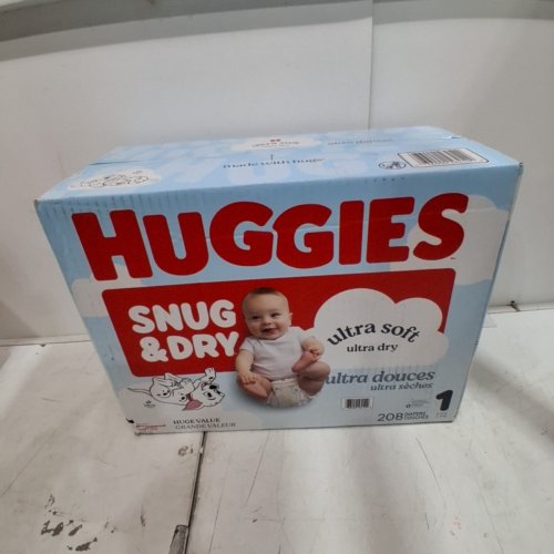 208PK HUGGIES SNUG & DRY DIAPERS - SIZE: 1 (8 LBS TO 14 LBS) - DISNEY image 2