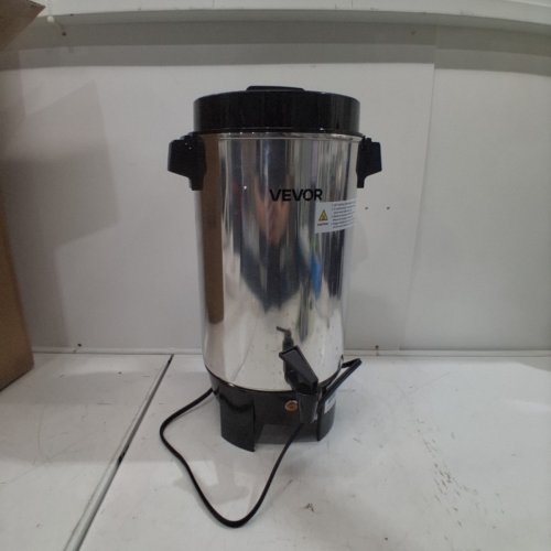 VEVOR COMMERCIAL COFFEE URN DISPENSER/ELECTRIC BOILER FOR FAST BREW - 40 CUPS - STAINLESS STEEL/BLACK (MODEL: FCMLA042) image 3