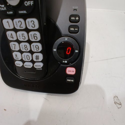 VTECH DECT 6.0 CORDLESS PHONE CALL ANSWERING SYSTEM WITH CALLER ID/CALL WAITING - BLACK (MODEL: CS6224-11) image 2