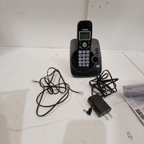 VTECH DECT 6.0 CORDLESS PHONE CALL ANSWERING SYSTEM WITH CALLER ID/CALL WAITING - BLACK (MODEL: CS6224-11) image 3