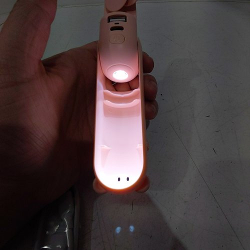 JISULIFE 3-IN-1 HANDHELD MINI FAN - PINK image 2