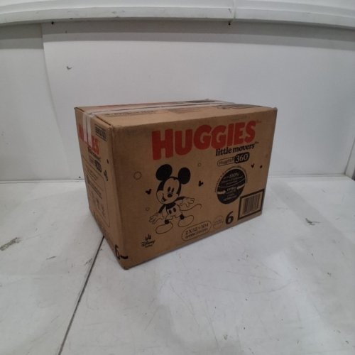 104PK HUGGIES LITTLE MOVERS BABY DIAPERS -SIZE 4 image 2