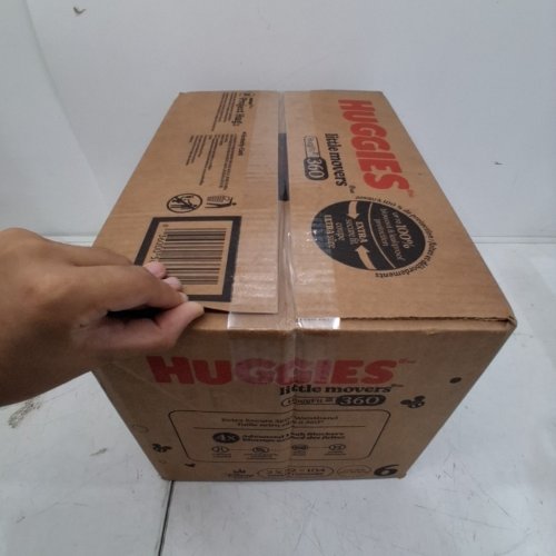104PK HUGGIES LITTLE MOVERS BABY DIAPERS -SIZE 4 image 3
