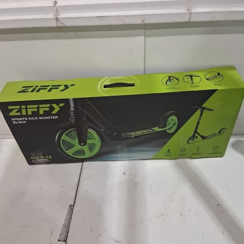 ZIFFY KIDS FOLDABLE ADJUSTABLE KICK SCOOTER - AGES 6-12 - 260LBS MAX - GREEN/BLACK image 9