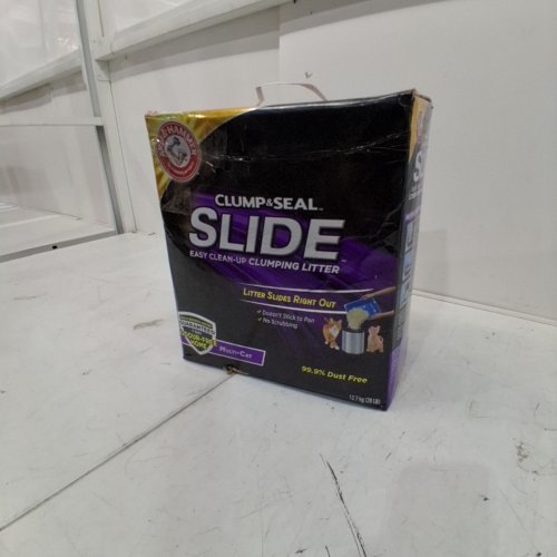 ARM & HAMMER SLIDE CLUMP AND SEAL 28LBS CAT LITTER image 2