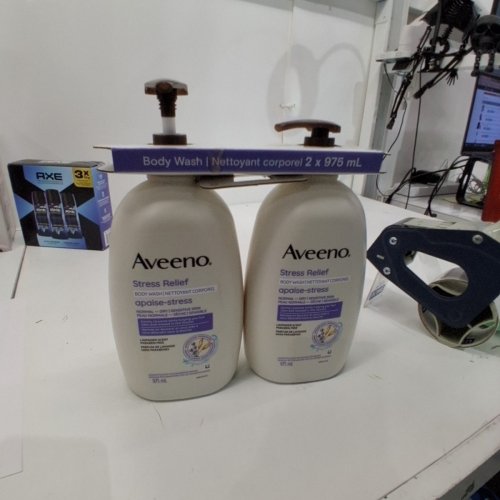 2PK AVEENO STRESS RELIEF BODY WASH - 975 ML/EACH - LAVENDE image 2