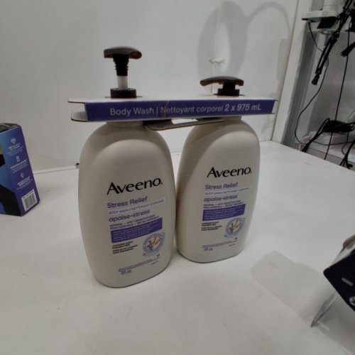 2PK AVEENO STRESS RELIEF BODY WASH - 975 ML/EACH - LAVENDE image 4