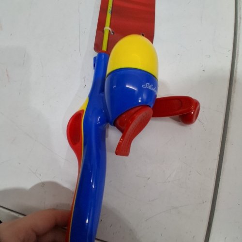 KIDS SHAKESPEARE MICKEY MOUSE FISHING ROD - BLUE, RED AND YELLOW image 3