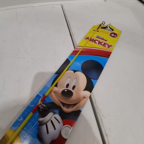 KIDS SHAKESPEARE MICKEY MOUSE FISHING ROD - BLUE, RED AND YELLOW image 5