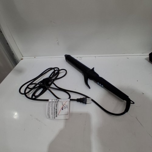 BIO IONIC LONG BARREL PRO CURLING IRON HAIR STYLER - 1.5" - BLACK (MODEL: Z-FGTST-CL-1.5) image 3