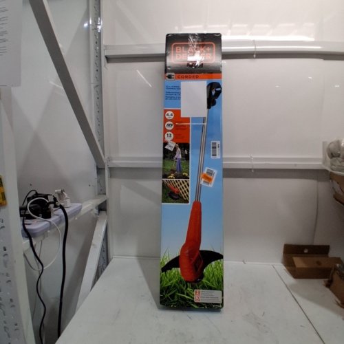 BLACK + DECKER CORDED ELECTRIC STRING TRIMMER - 13" PATH / 4.4AMP - ORANGE/BLACK (MODEL: ST7700) image 8