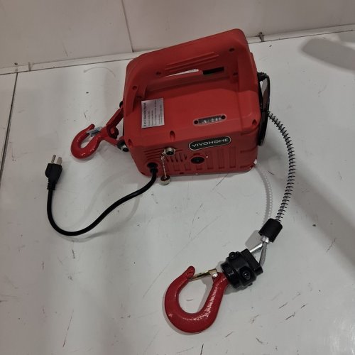 VIVOHOME ELECTRIC HOIST - 660 LBS 110-120 V - RED (MODEL: 300) image 4