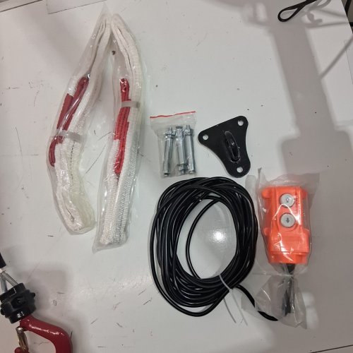 VIVOHOME ELECTRIC HOIST - 660 LBS 110-120 V - RED (MODEL: 300) image 5