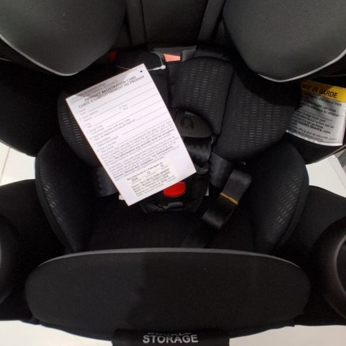 EVENFLO REVOLVING CONVERTIBLE CAR SEAT - 4-120 LBS - BLACK AND GRAY (MODEL: CS360112405C) image 4