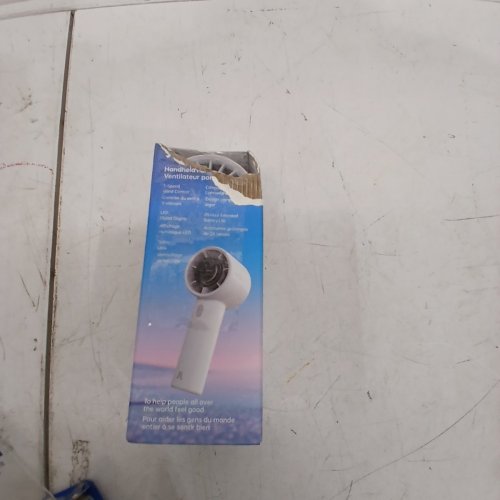 JISULIFE HANDHELD FAN - WHITE (MODEL: 6789239) image 4