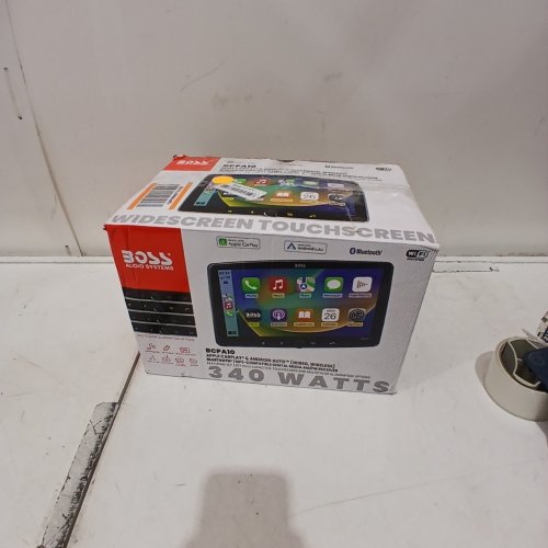 BOSS AUDIO BLUETOOTH DIGITAL MEDIA AM/FM RECEIVER - 10" TOUCH DISPLAY, SINGLE DIN CHASSIS, APPLE CARPLAY, ANDROID AUTO, REAR FACING CAMERA, MP3-COMPATIBLE (MODEL: BCPA10RC) image 6
