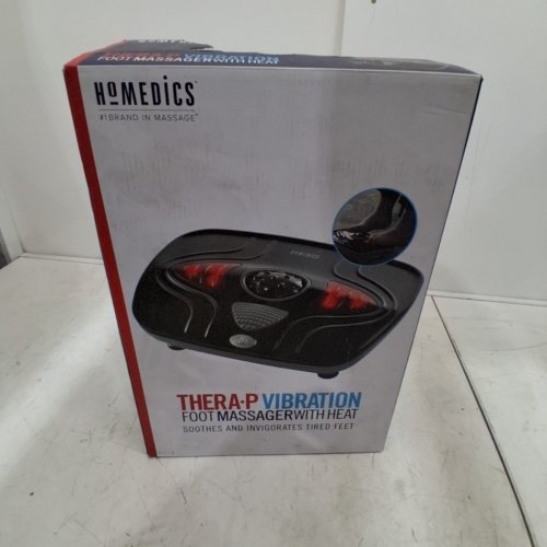 HOMEDICS THERA-P VIBRATION FOOT MASSAGER WITH HEAT (MODEL: FMV-400HBKA-THP) image 5