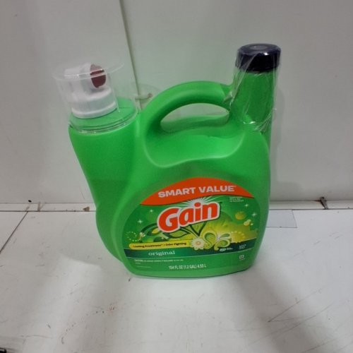 GAIN LIQUID LAUNDRY DETERGENT HE FREE ORIGINAL -4.55 LITRE image 2