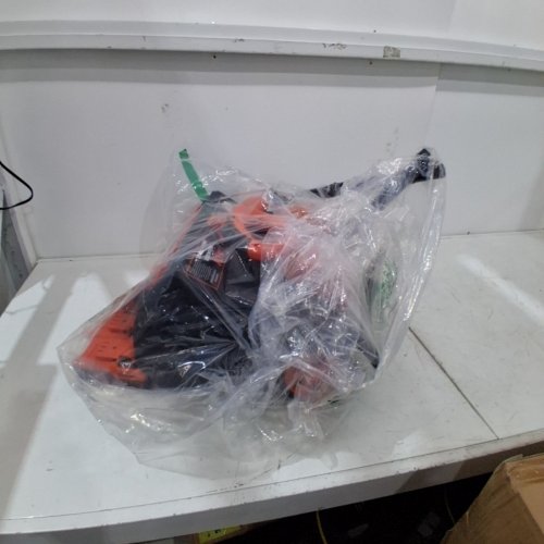 VOLTASK CORDLESS & BRUSHLESS ELECTRIC SNOW SHOVEL WITH BATTERY PACKS- 14" CLEARING PATH - 48 V - ORANGE/BLACK image 7