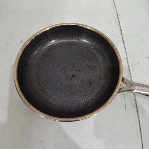 3PC GREENPAN SPECTRA HYBRID CERAMIC NON-STICK SKILLET SET - 8" | 10" | 12" - GREY / BLACK (MODEL: 1901845) image 3