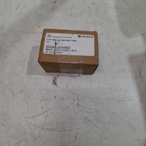 25PK WÜRTH GRADE 8 HEX CAP BOLTS - 7/16-14" X 2" image 4